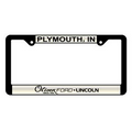 Full Color Signature Laminate Standard License Plate Frames - White Reflective Material